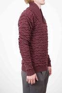 POSE shawl neck, faded purple
