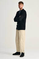 ROBUST cardigan, black void (f)
