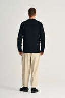 ROBUST cardigan, black void (f)