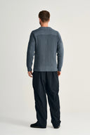 ROBUST cardigan, slate blue (f)
