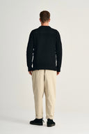 ROBUST crew neck | rund hals, black void (f)