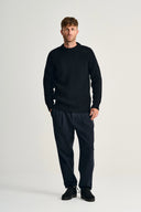 ROBUST crew neck | rund hals, navy blue (f)