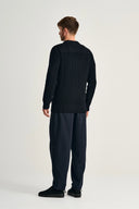 ROBUST crew neck | rund hals, navy blue (f)