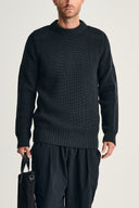 ROBUST crew neck | rund hals, molten grey (f)