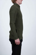 PATENT jacket, army moss