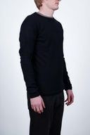 TYPE crew neck, carbon blend