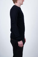 TYPE crew neck, carbon blend