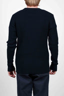 ANGLE crew neck, dark navy