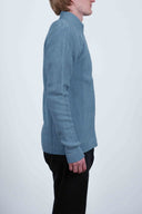 ANGLE jacket, shirt blue