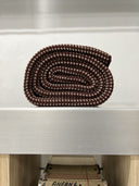 LOYAL blanket, rusty red / white camel