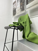 HAVEN blanket, vibrant green