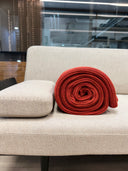 HAVEN blanket, brick melange red