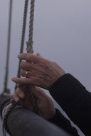 <p>Every line held fast, every stitch considered</p>