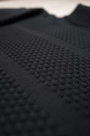 FISHERMAN sweater, black void