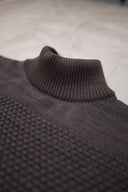 FISHERMAN-III high neck, terra magma brown