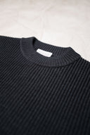 FENDER crew neck, magnetite black (fw)