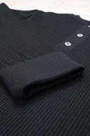 STAMINA half placket, navy blue (fw)