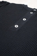 STAMINA half placket, navy blue (fw)