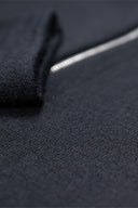 NAVAL full zip, navy blue (f)