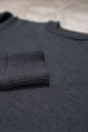 SOLO crew neck, magnetite black (fw)