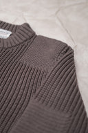 ROBUST crew neck, terra magma brown (fw)