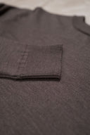 SOLO crew neck, terra magma brown (fw)