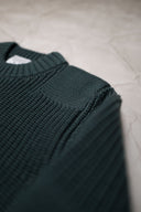 ROBUST crew neck, sediment green (fw)