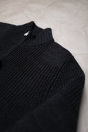 ROBUST full zip, magnetite black (fw)