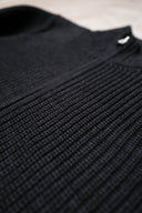 ROBUST full zip, magnetite black (fw)