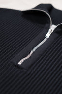 FENDER half zip, navy blue (fw)