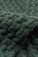 STARK cardigan, natural machine green